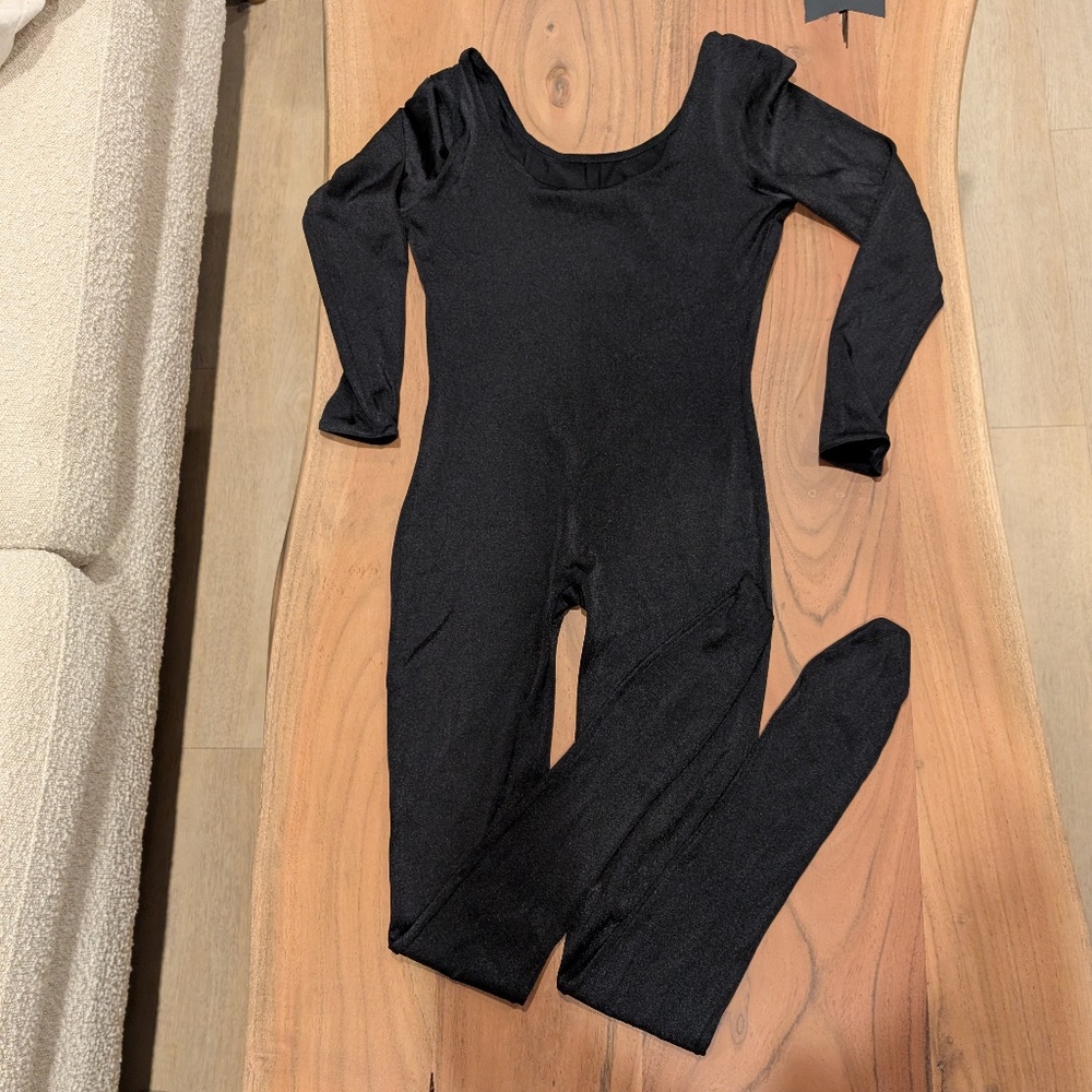 RARE Wolford catsuit with feet - like new
